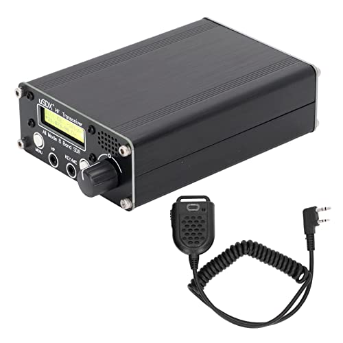 8 Band Radio Transceiver HF SSB QRP Shortwave CW AM FM with BNC Antenna Connector C712