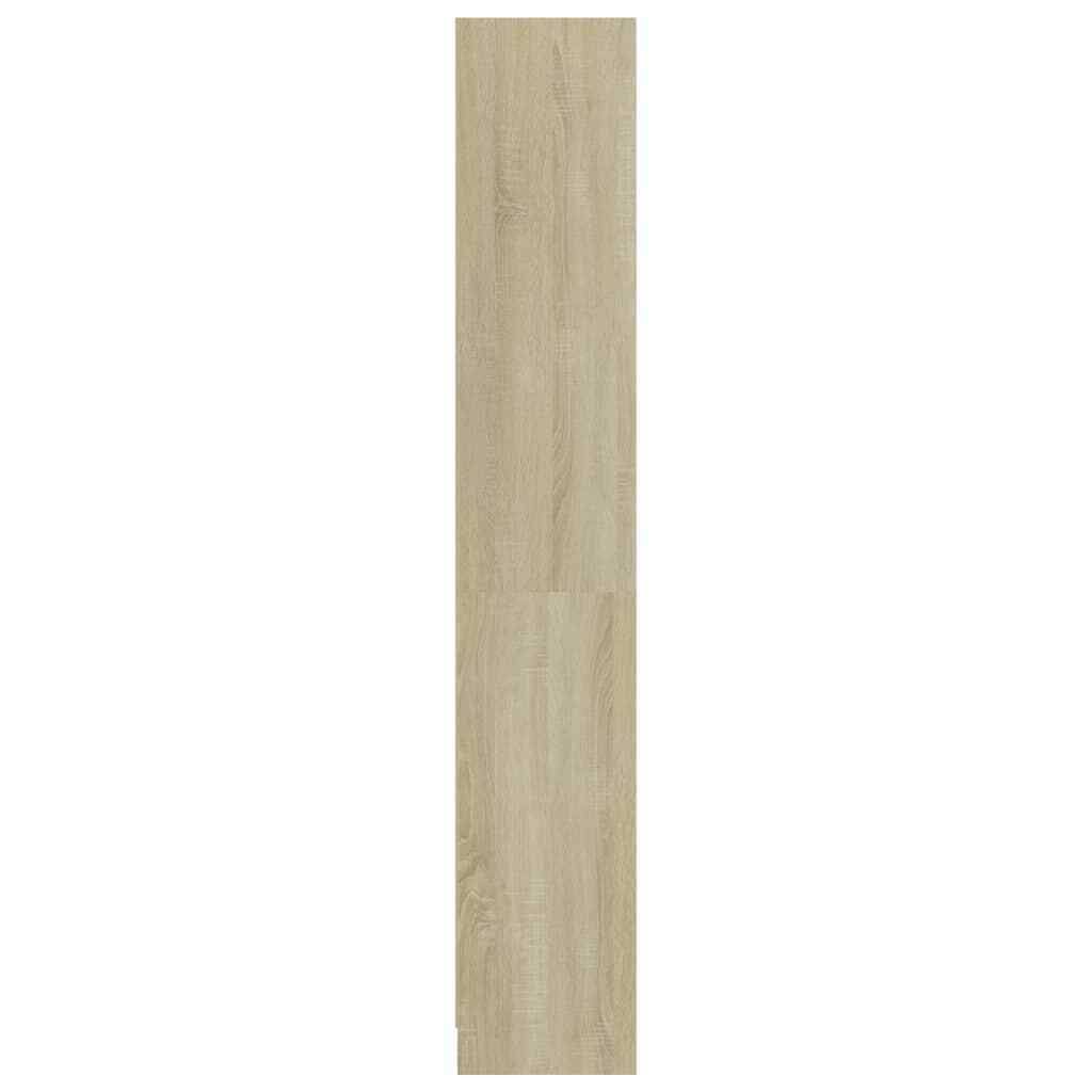 4-Tier Sonoma Oak Chipboard Book Cabinet J6611