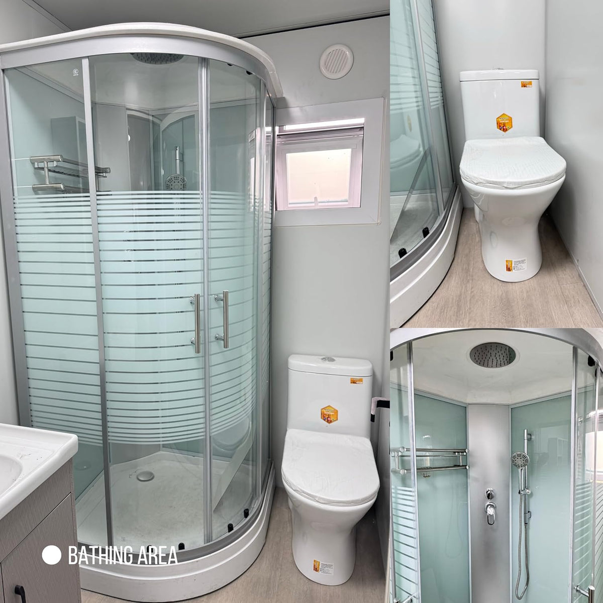 Prefabricated White Expandable Modern Prefab House with 1 Bathroom 1 Living Room and 2 Bedroom R892