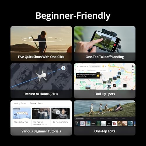 Camera Drone Quadcopter with RC-N1 Remote Controller, QHD Video, 10km Transmission, Under 249g, Return to Home, Automatic Pro Shots Bundle with Backpack + Accessories C5307