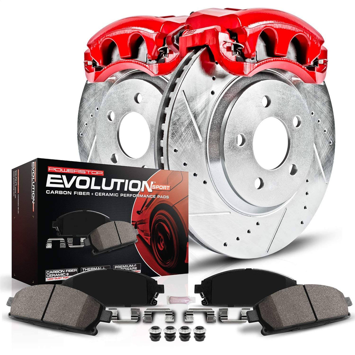 Front Brake Kit with Calipers Q666