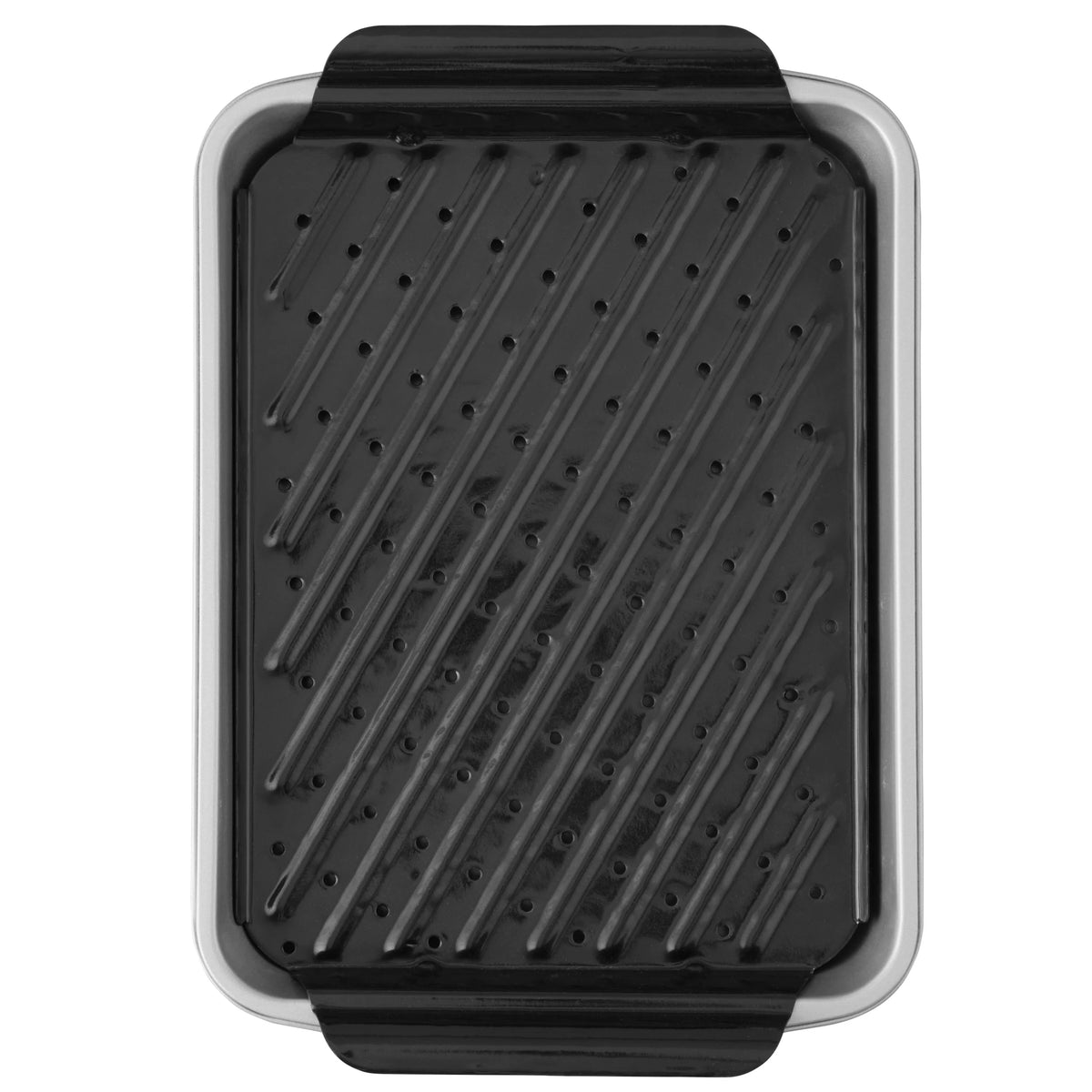 Large Non-Stick Broiler Pan Set, 14 x 11-Inch B96783