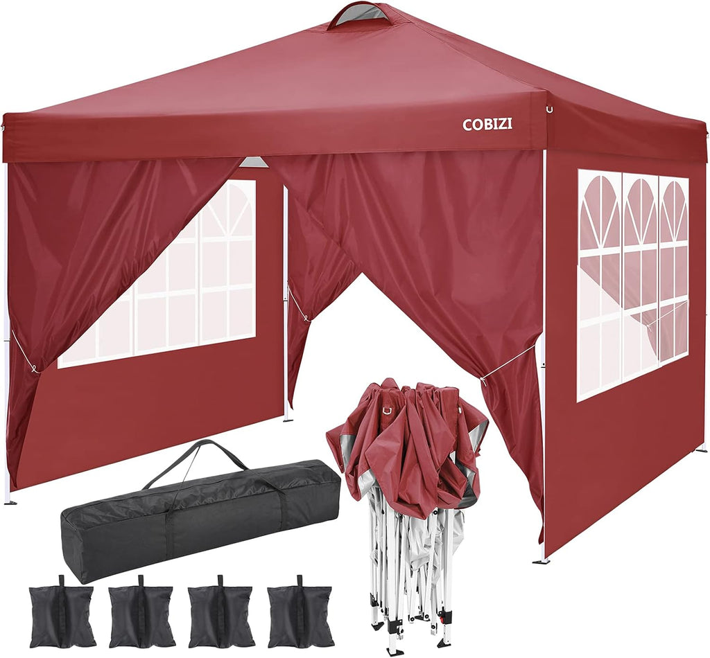 10'x10' Blue Pop Up Canopy Tent B2071