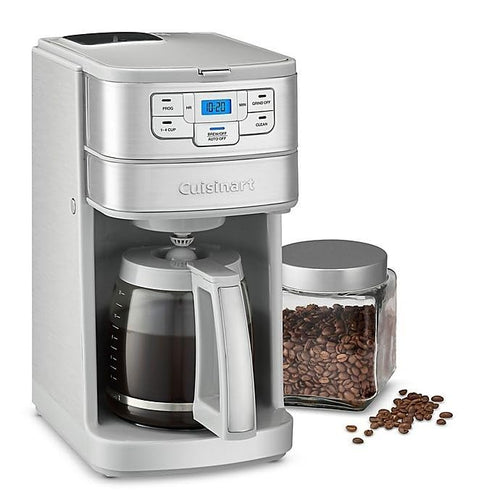 12-Cup Automatic Grind and Brew Coffeemaker, Black/Stainless Steel A50924