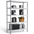 48"*18"*72" 5 Tier Stainless Steel Storage Shelf E6534