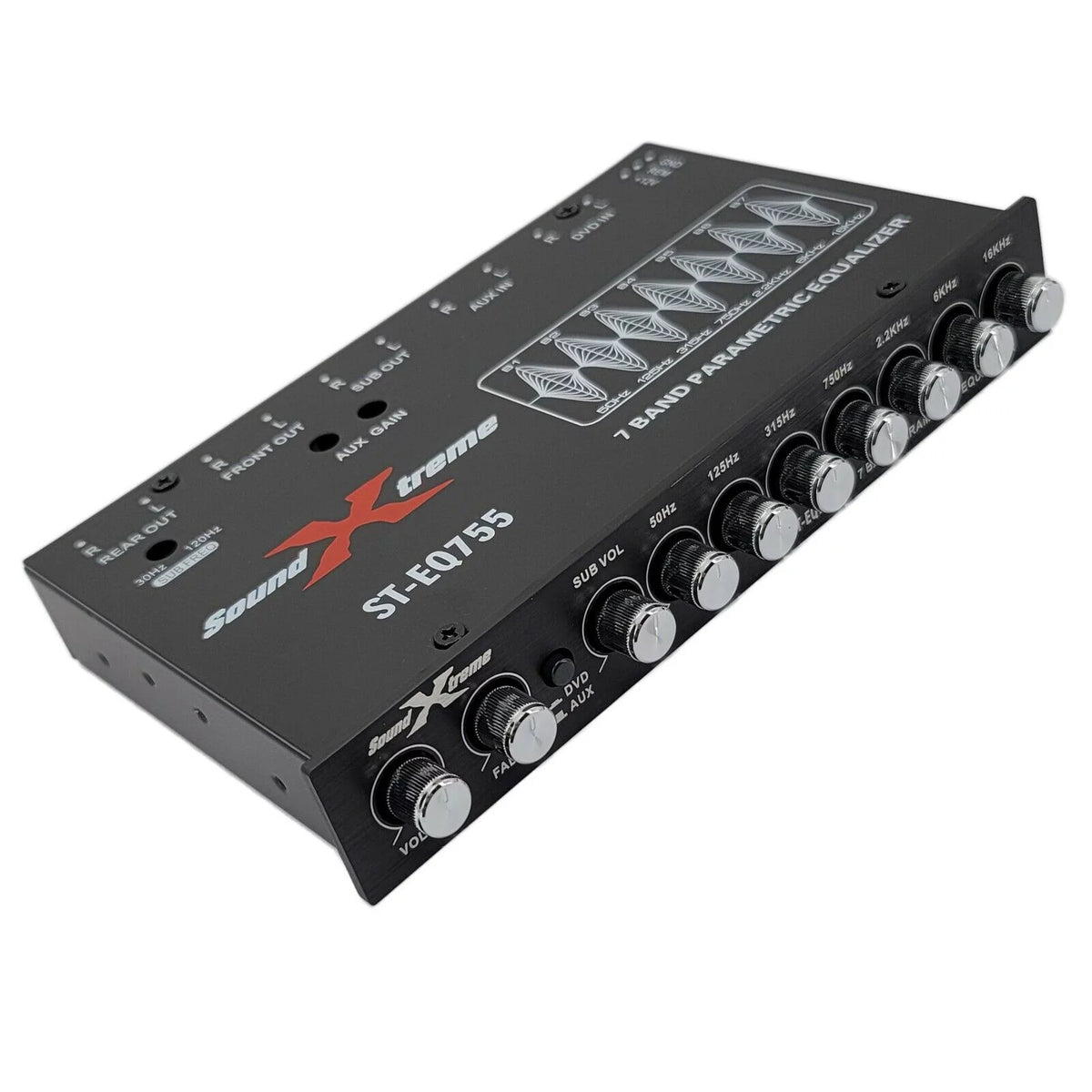 1/2 Din 7 Band Car Audio Equalizer C7717