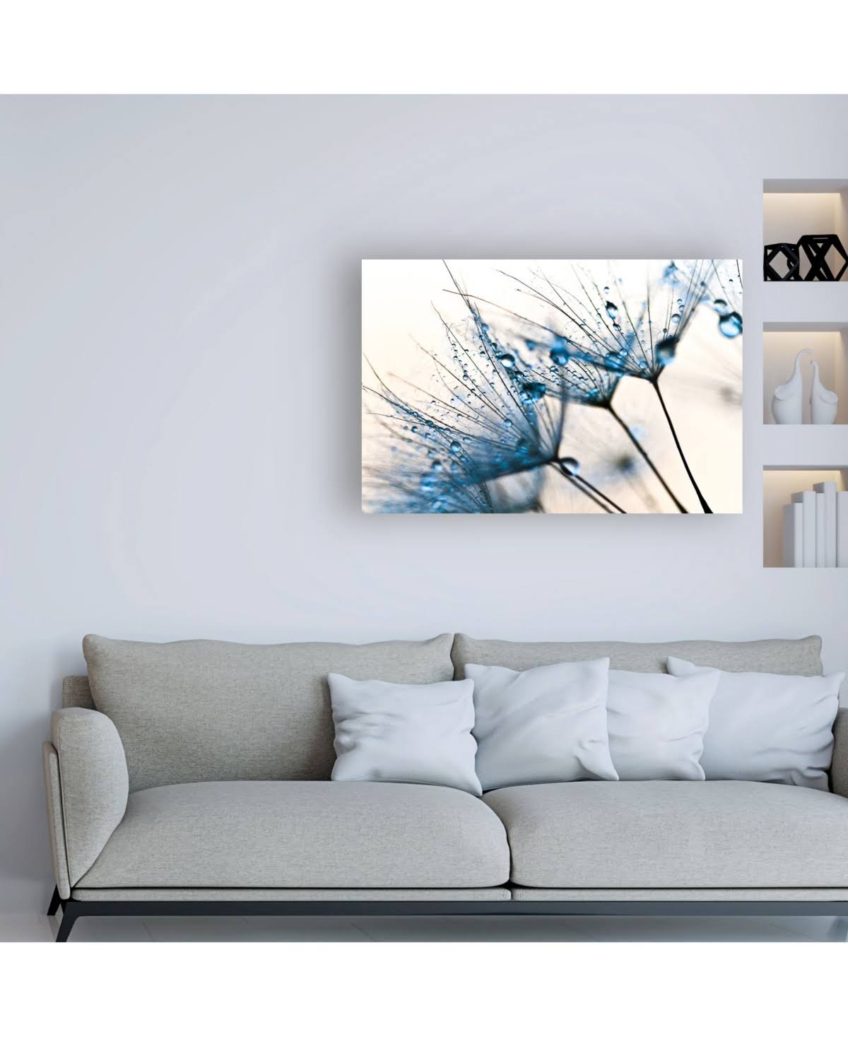 Mystic Blue Canvas Art Y47842