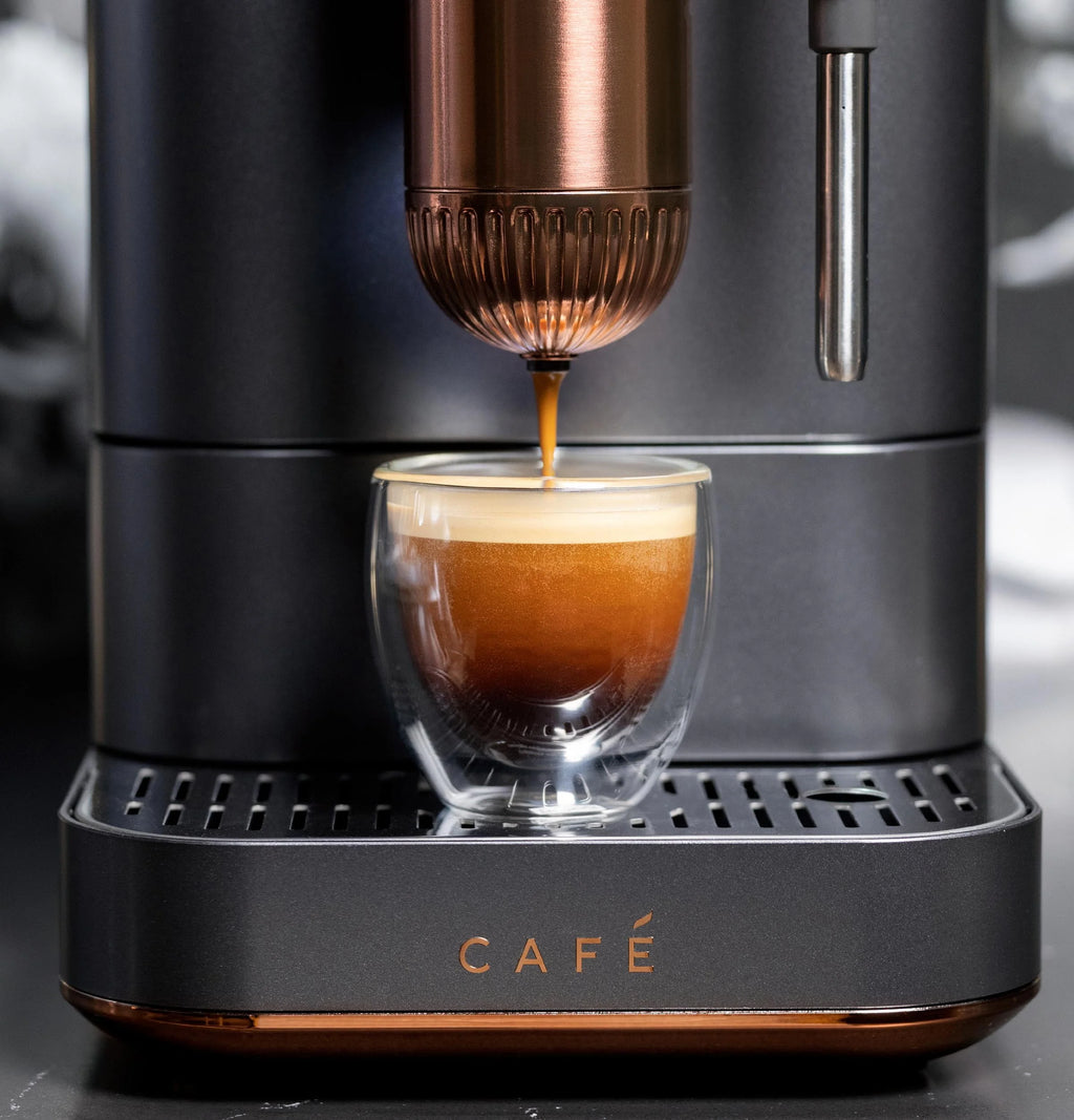 Automatic Espresso Machine with Milk Frother and Bean Grinder, Matte Black, 1.2 Liter S835