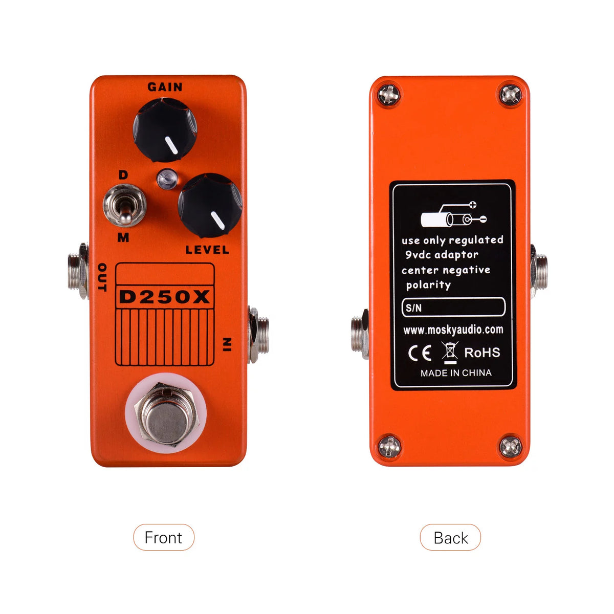 Electric Guitar Overdrive Preamp Effect Pedal F368