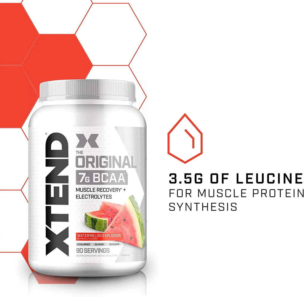 BCAA Powder Watermelon Electrolytes 90 Servings T7472