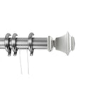 Decorative Traverse Rod with Ring in Satin Nickel L819748