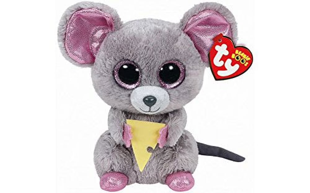 Squeaker the Gray Mouse With Cheese Plush W82012