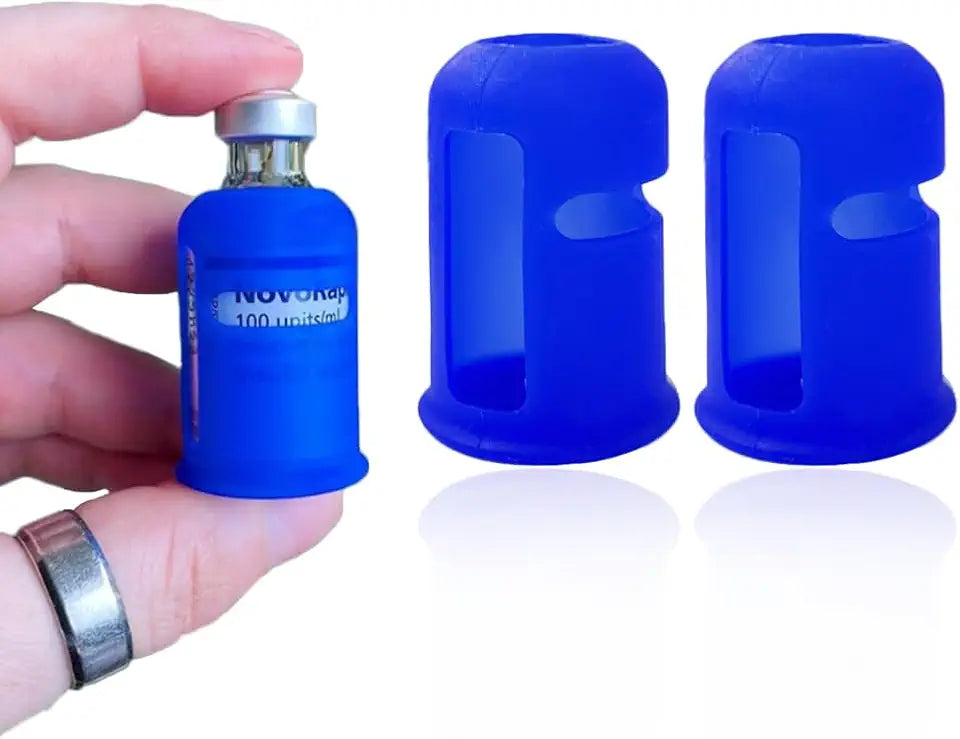 10ML Silicone Vial Bottle Protector Case, 2 PCS Z706297