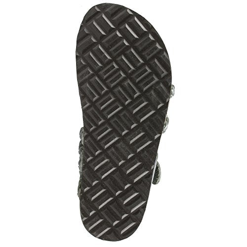 Women's Braided Comfort-Molded Footbed Sandal U905