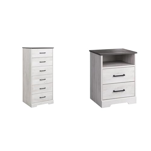 Black 6 Drawer Dresser G55082