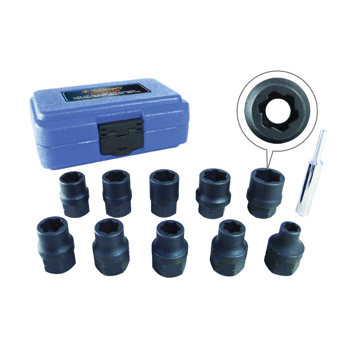 11pc 1/2 Dr SAE Impact Sockets M678761