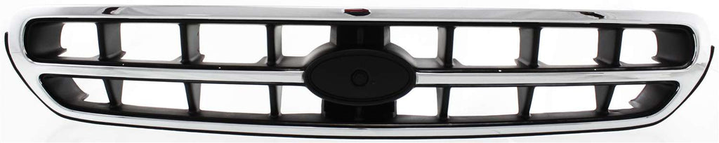Chrome Shell Grille Assembly with Painted Black Insert N883738