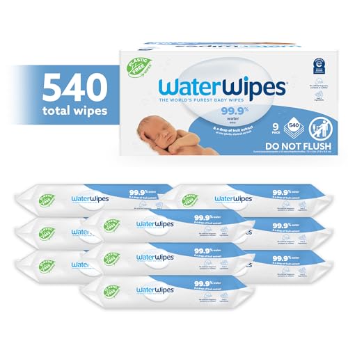Plastic-Free Unscented Baby Wipes, 60 Count (Pack of 12) Q586
