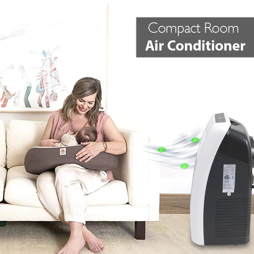8,000 BTU Portable Air Conditioner with Dehumidifier and Fan Modes Z489666