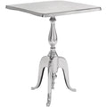 Polished Chrome Square Accent Table A72427