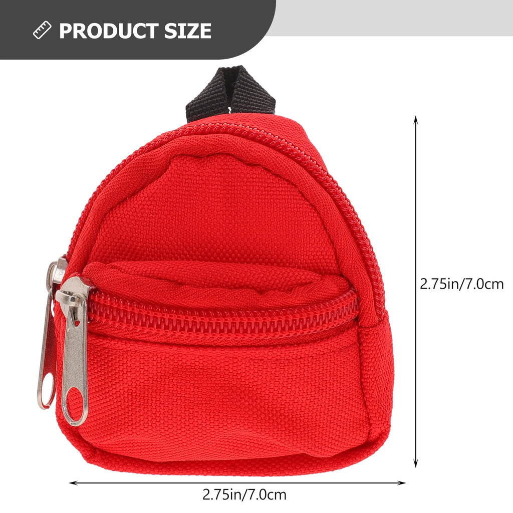 Mini Doll Backpack Toy Schoolbag N1500
