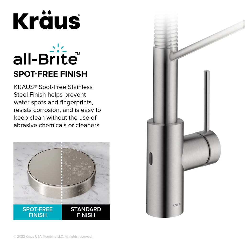 Touchless Sensor Pull-Down Single Handle Kitchen Faucet B8516