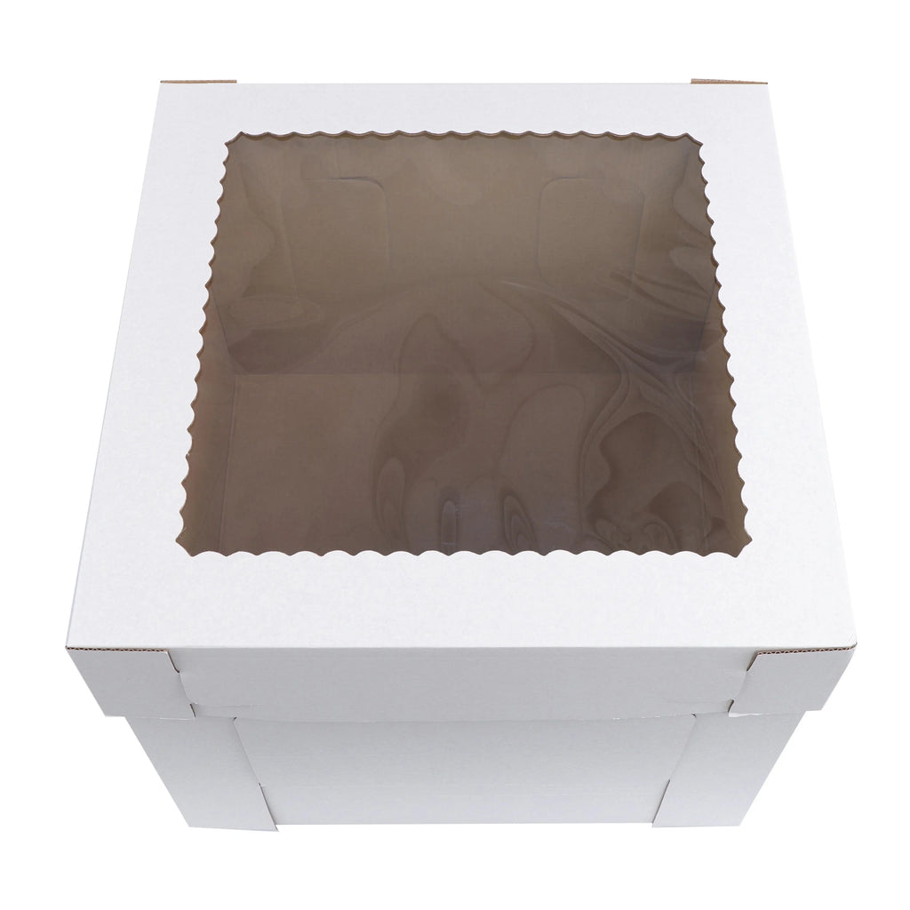 12 x 12 x 10 Inch 60pk Cake Boxes with Window H858738
