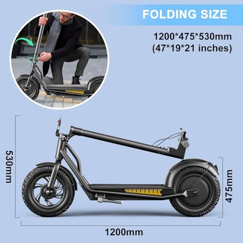 12" 36V 15Ah 500W Folding Electric Scooter P34896