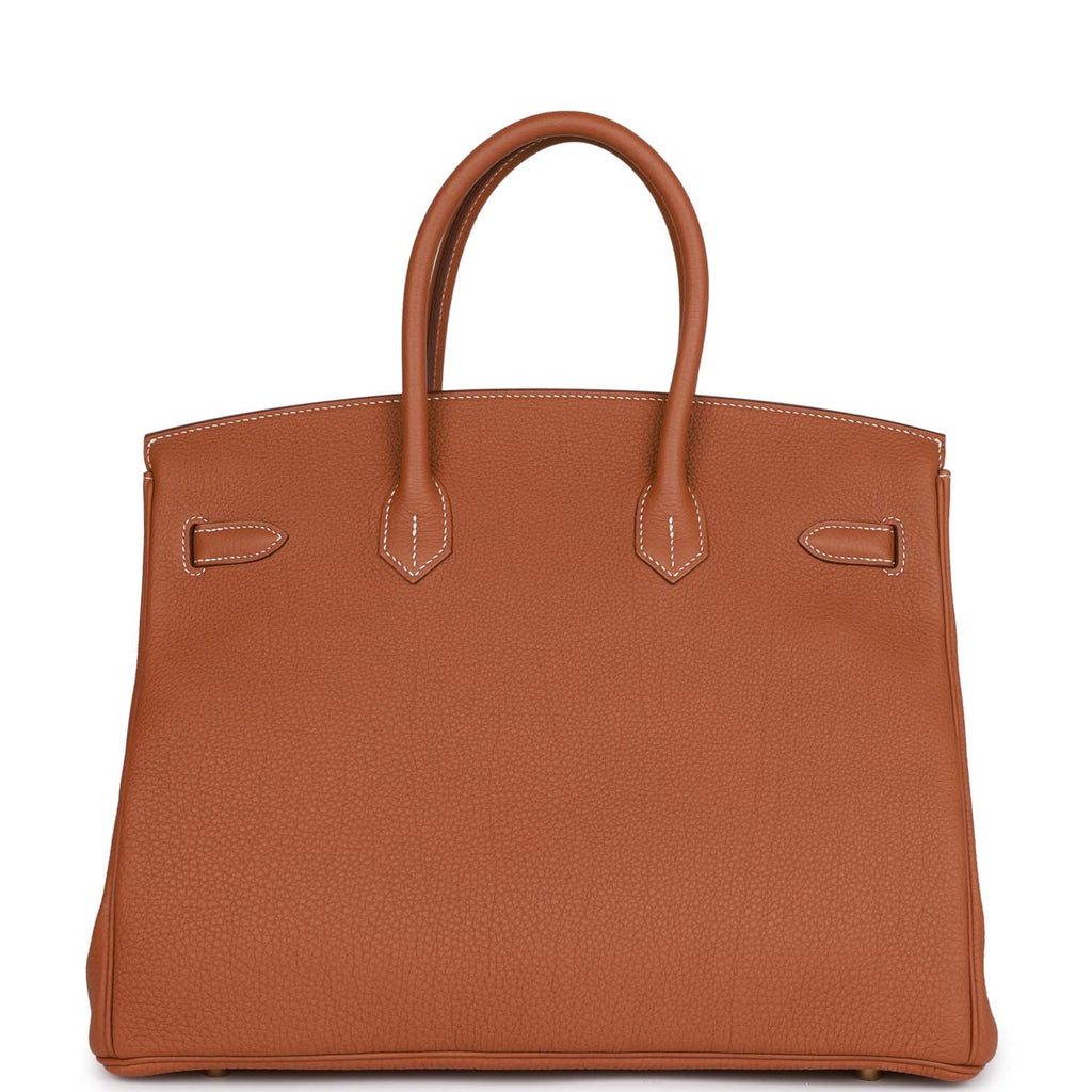 Gold Leather Handbag L522237
