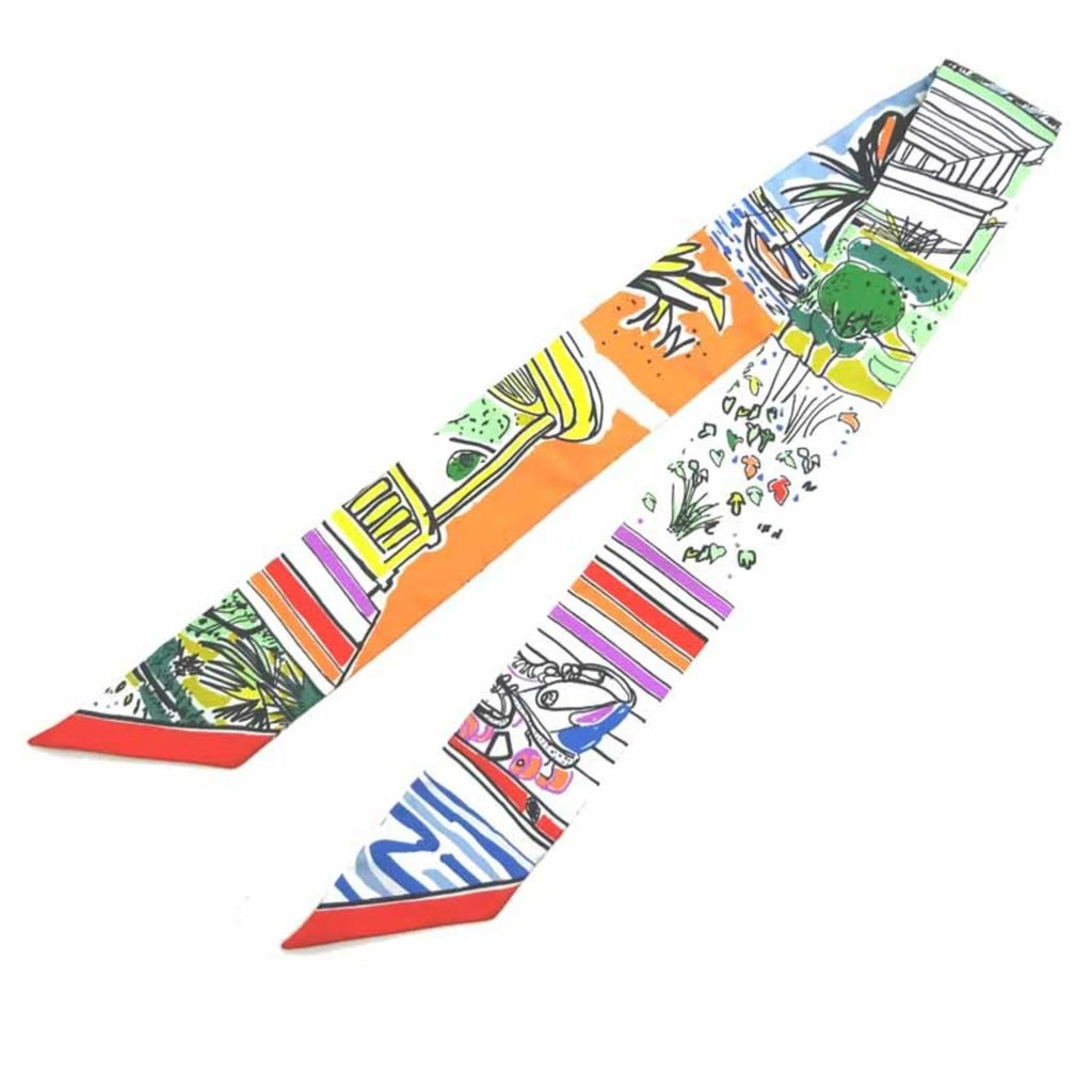 Silk Scarf F8806