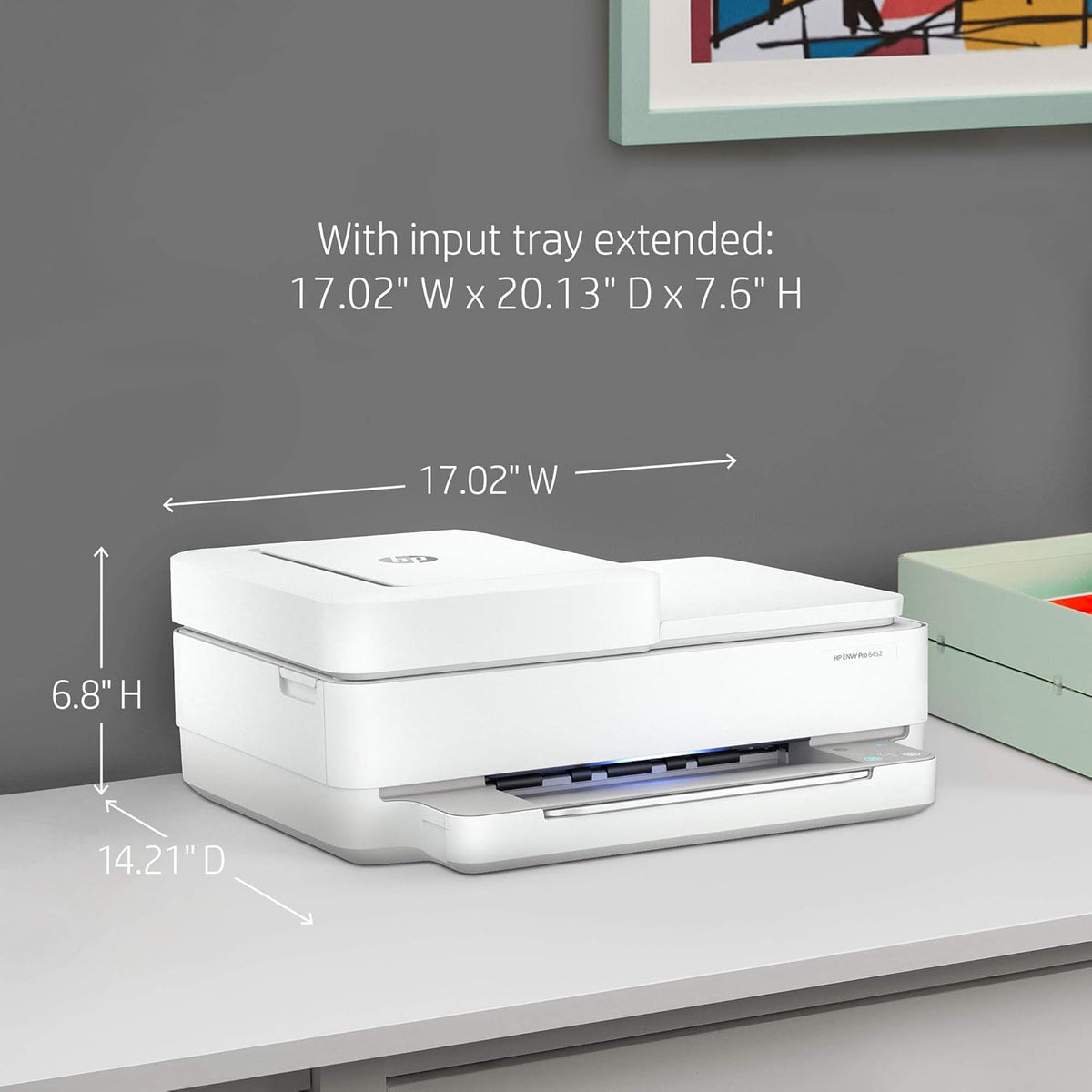 Wireless Inkjet Color Printer with Auto Document Feeder N490