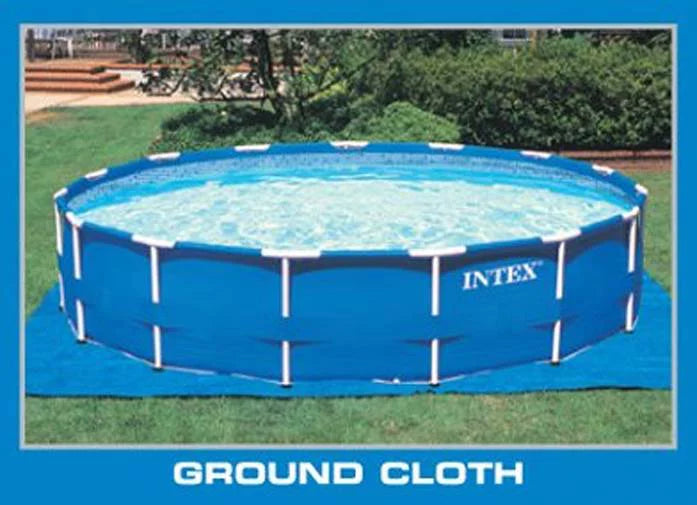 18ft x 48in Round Metal Frame Above Ground Swimming Pool Set H907