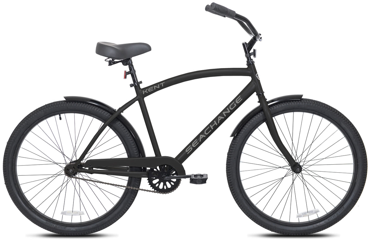 26-inch Black Beach Cruiser Bike H7832