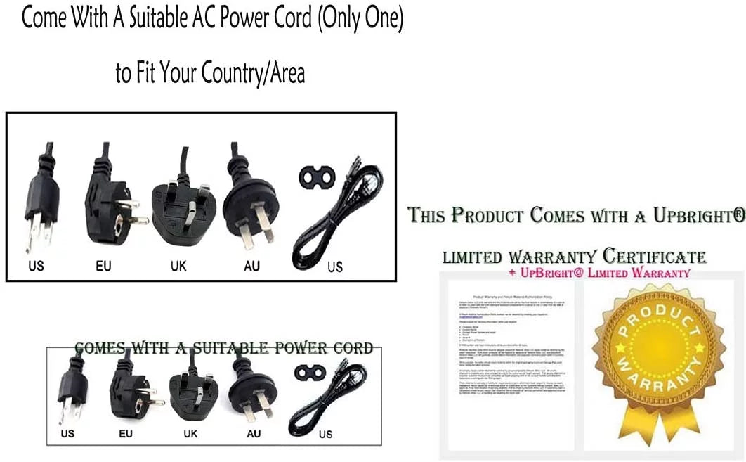 Actiontec APD WA-10P05FU Switching Power Supply Cord Cable Wall Charger A967785