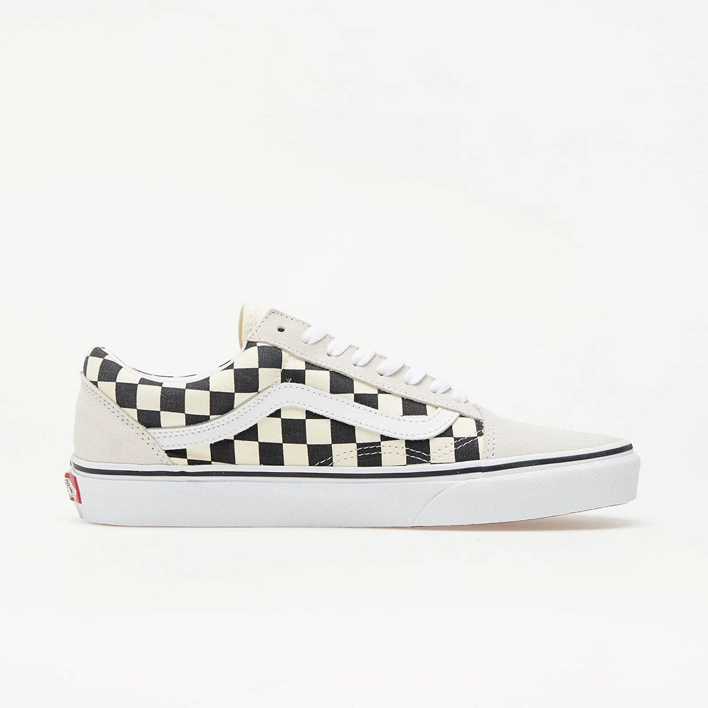 White/Black Checkerboard Shoes Y281562