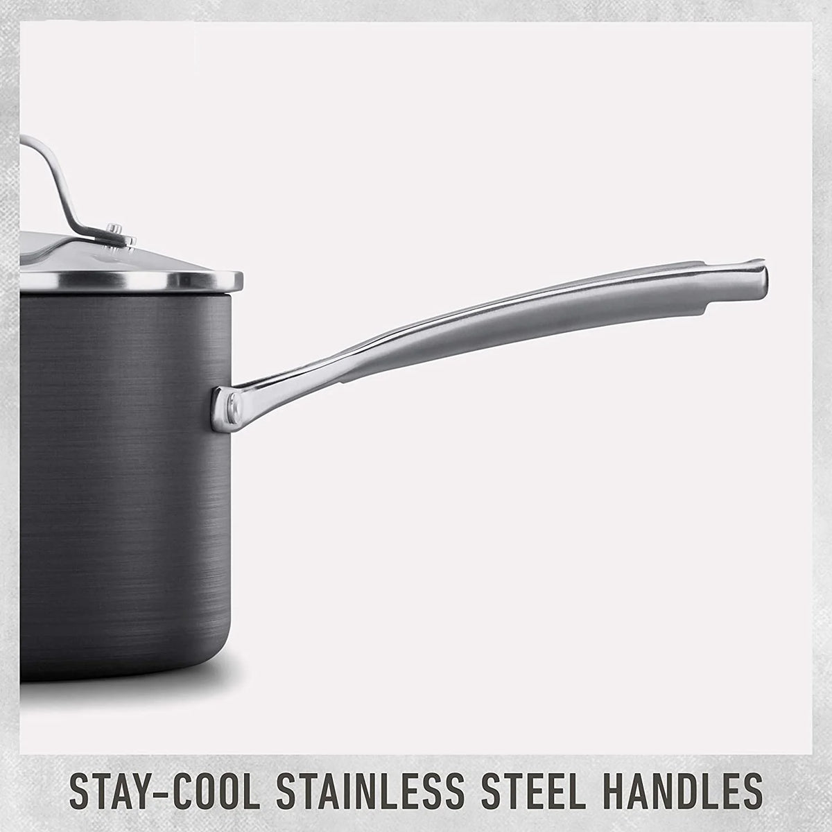 Hard-Anodized Nonstick Sauté Pan with Cover, 5-Quart T8240