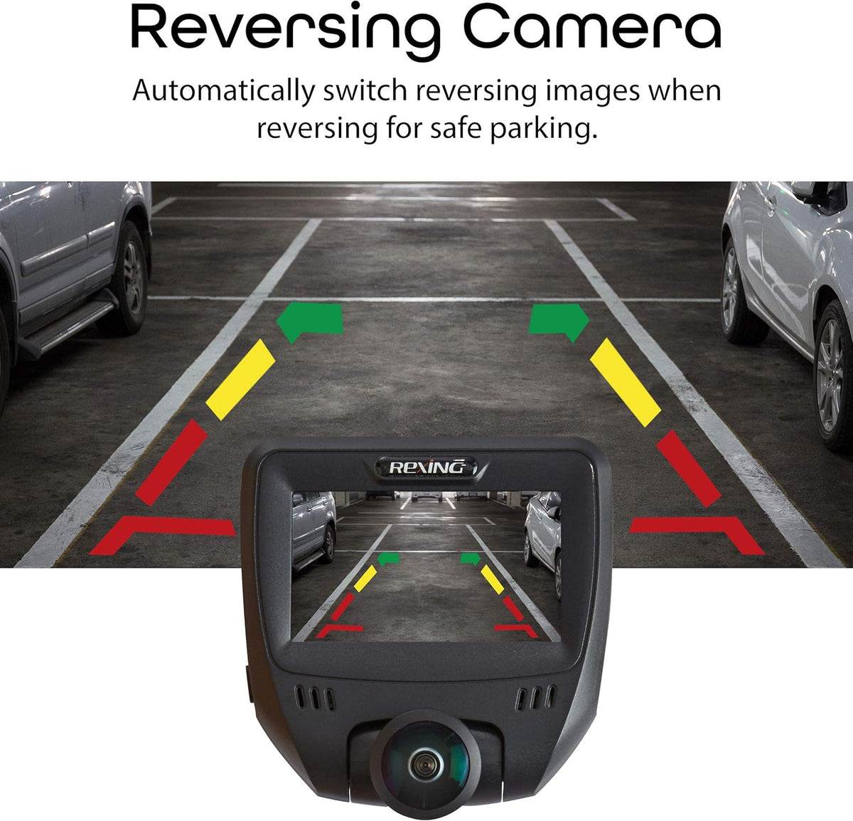 360 Degree Dual Channel Dash Cam with Rear Camera S11999