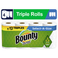 4 Triple Rolls White Paper Towels T95752