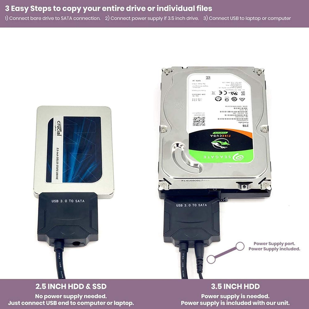 6TB Internal Hard Drive Upgrade Kit with Seagate Barracuda ST6000DM003 I8826