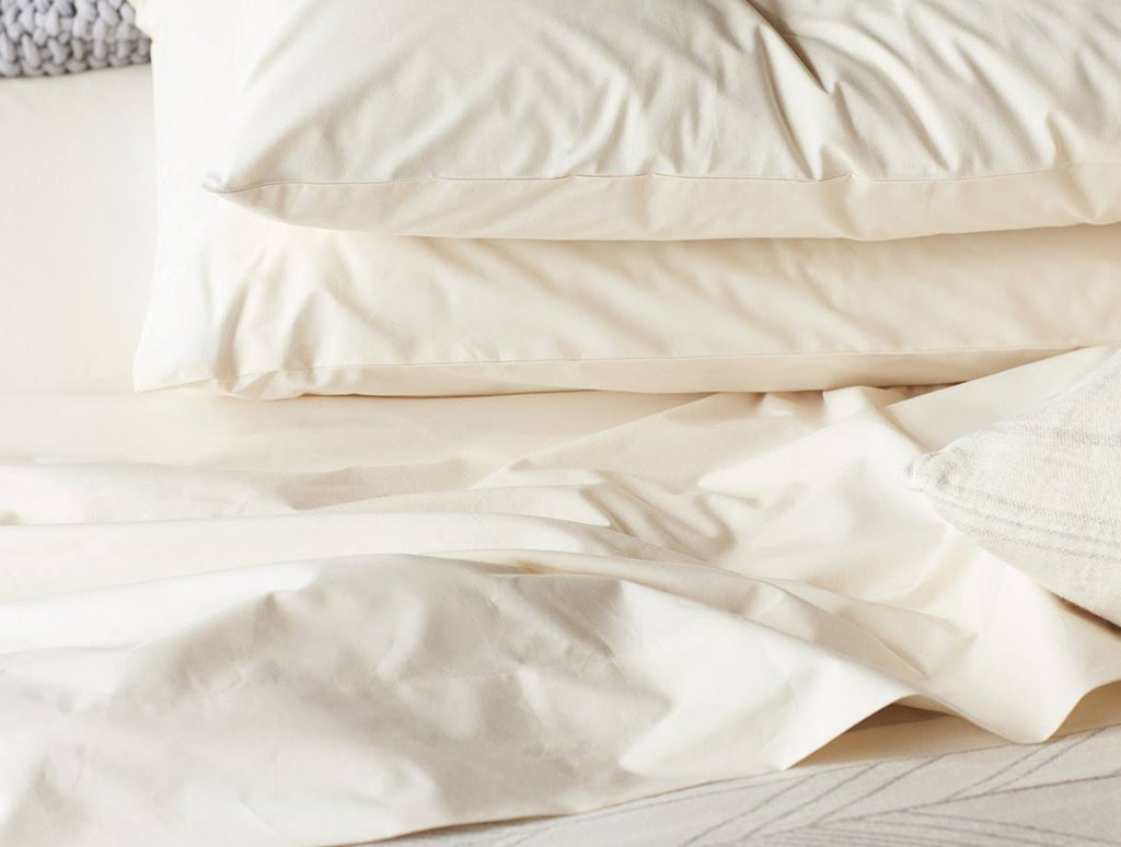 300 Thread Count Organic Percale Fitted Sheet, Twin G440