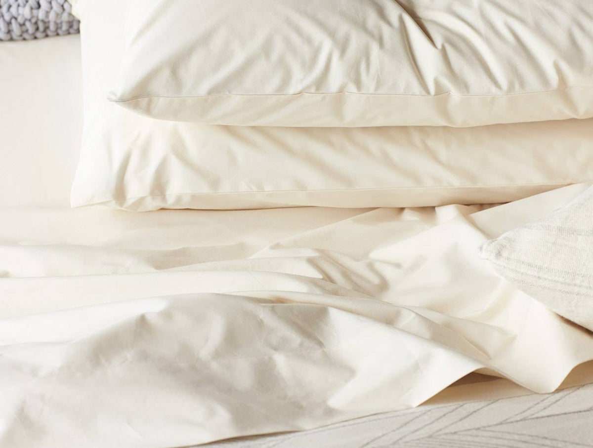 300 Thread Count Organic Percale Fitted Sheet, Twin G440