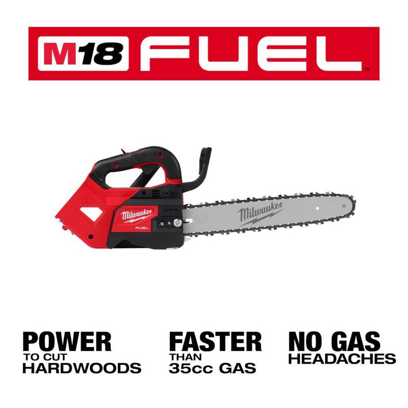 14 in. Cordless Chainsaw with String Trimmer, Battery, Charger O405