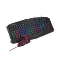 RGB LED Backlit Gaming Mouse Keyboard Combo T264
