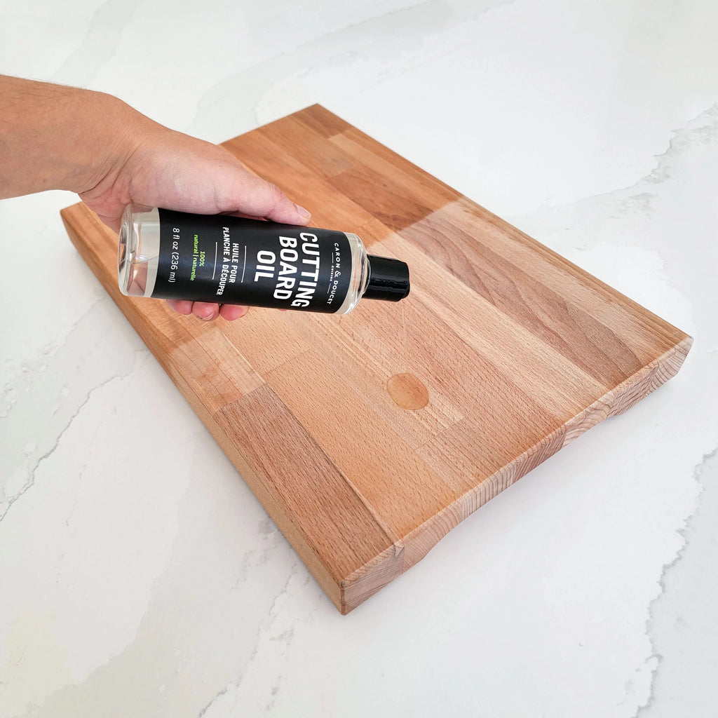Cutting Board & Butcher Block Conditioning Oil & Wood Finishing Wax Bundle H944961