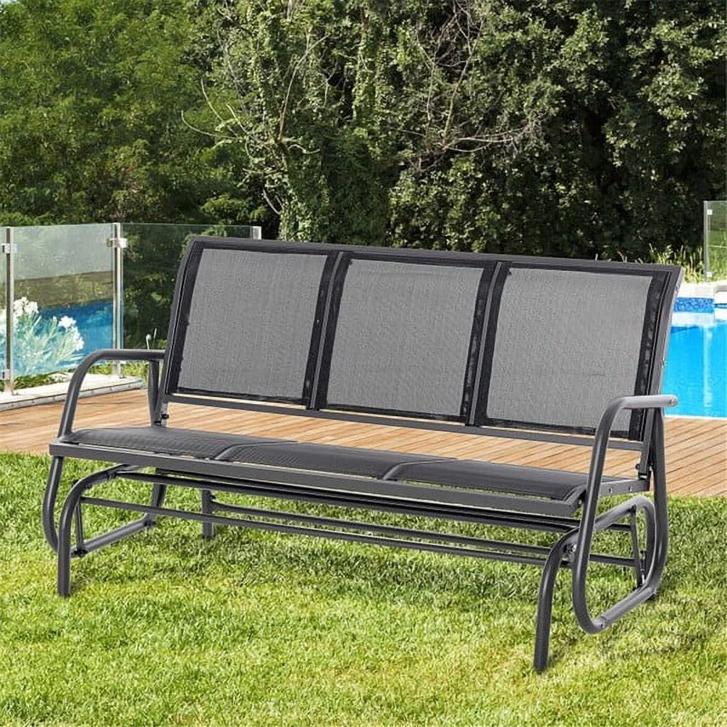 Outdoor Patio Gliding Chair for 3 Person J69290