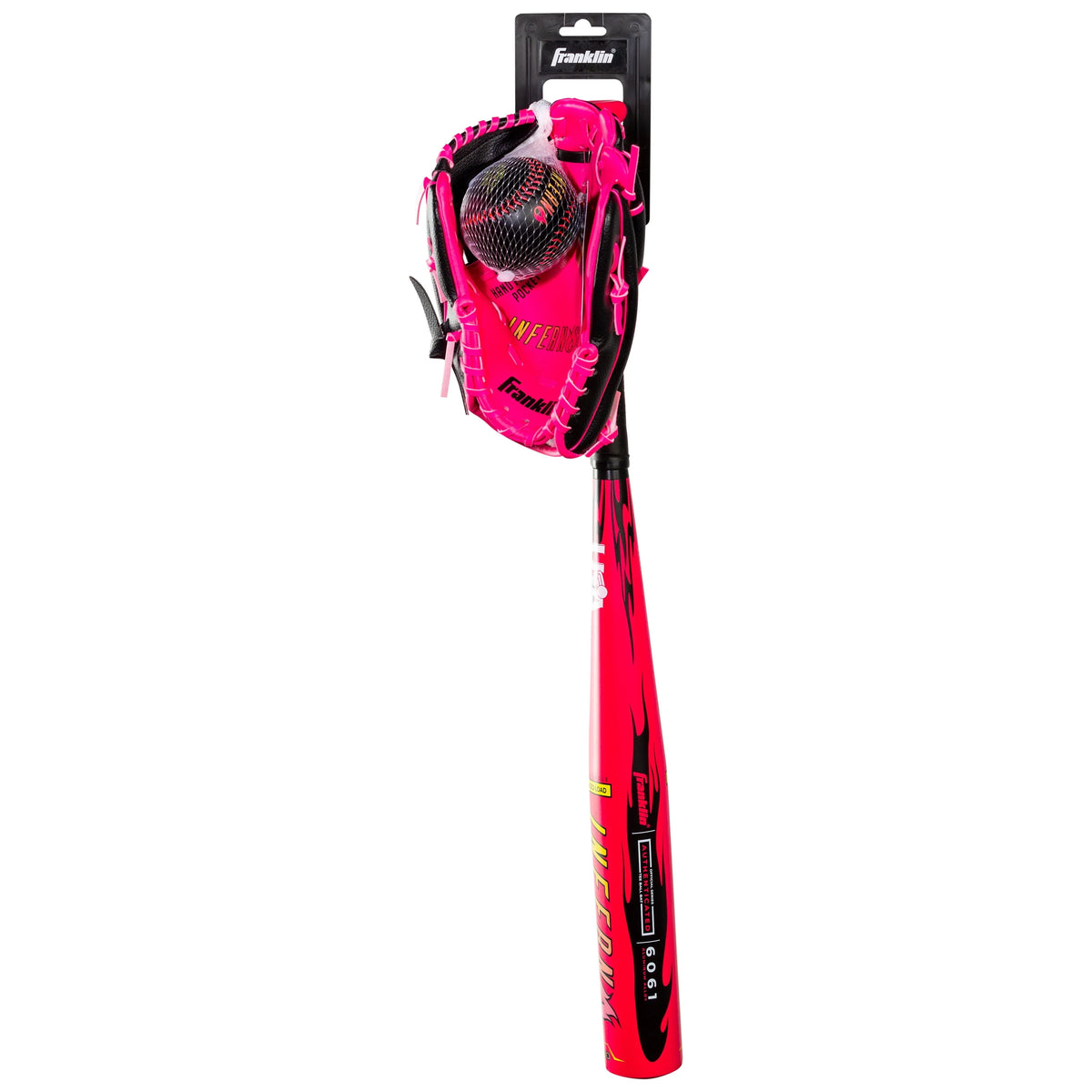 Baseball Teeball Set - Bat, Glove & Ball Set T34839