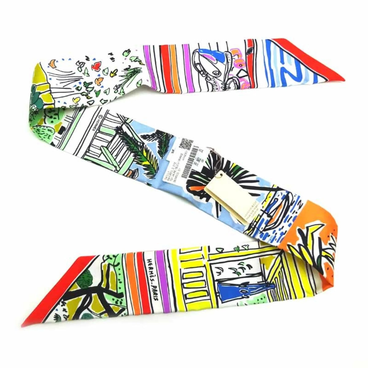 Silk Scarf F8806