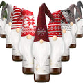 9 Pieces Christmas Wine Bottle Topper Cover T7308