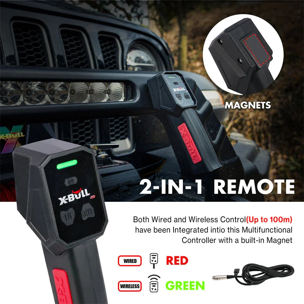 Winch Control Box with Remote Controls K102
