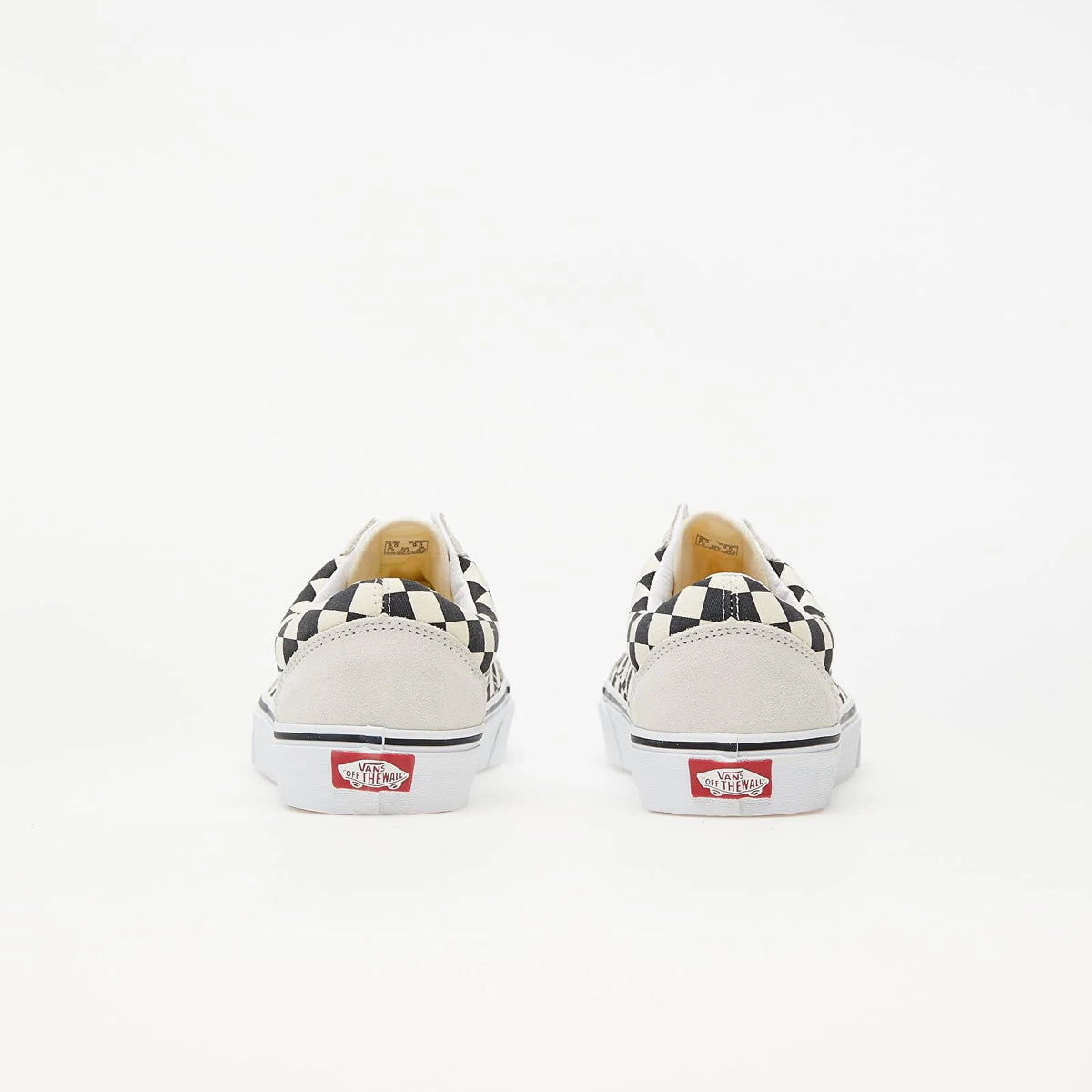 White/Black Checkerboard Shoes Y281562